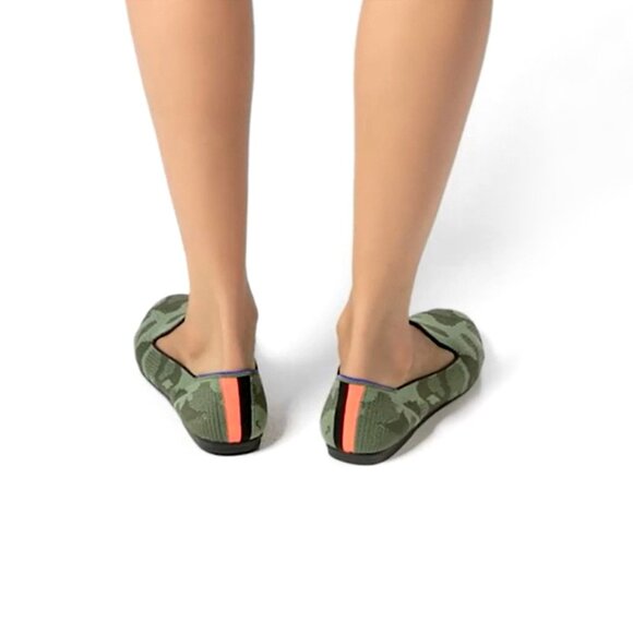 ROTHY'S Size 7.5  | 3 Pairs | Birdseye, Cheetah & Camo Flats - Picture 12 of 16